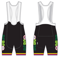 Image 1 of Tech Bib Shorts - Border Clarion 1895