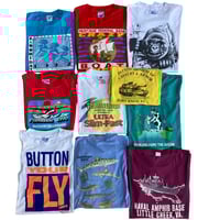 BUNDLE OF 10 GRAPHIC T-SHIRTS (80s,90s/M,L,XL)