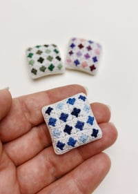 Image 1 of Mini Granny Square Pillows 