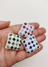 Image 2 of Mini Granny Square Pillows 