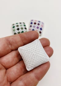 Image 3 of Mini Granny Square Pillows 