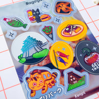 Image 2 of Nagoya Mirror Vinyl Sticker Sheet