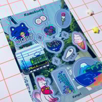 Image 2 of Kamakura Mirror Vinyl Sticker Sheet