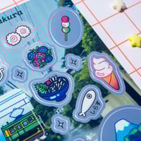 Image 3 of Kamakura Mirror Vinyl Sticker Sheet