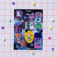 Image 1 of Tokyo Mirror Vinyl Sticker Sheet