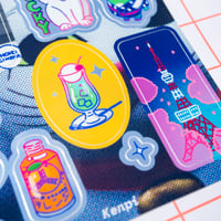 Image 3 of Tokyo Mirror Vinyl Sticker Sheet