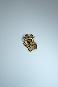 Image 2 of MISFORTUNES LAPEL PIN *GOLD*