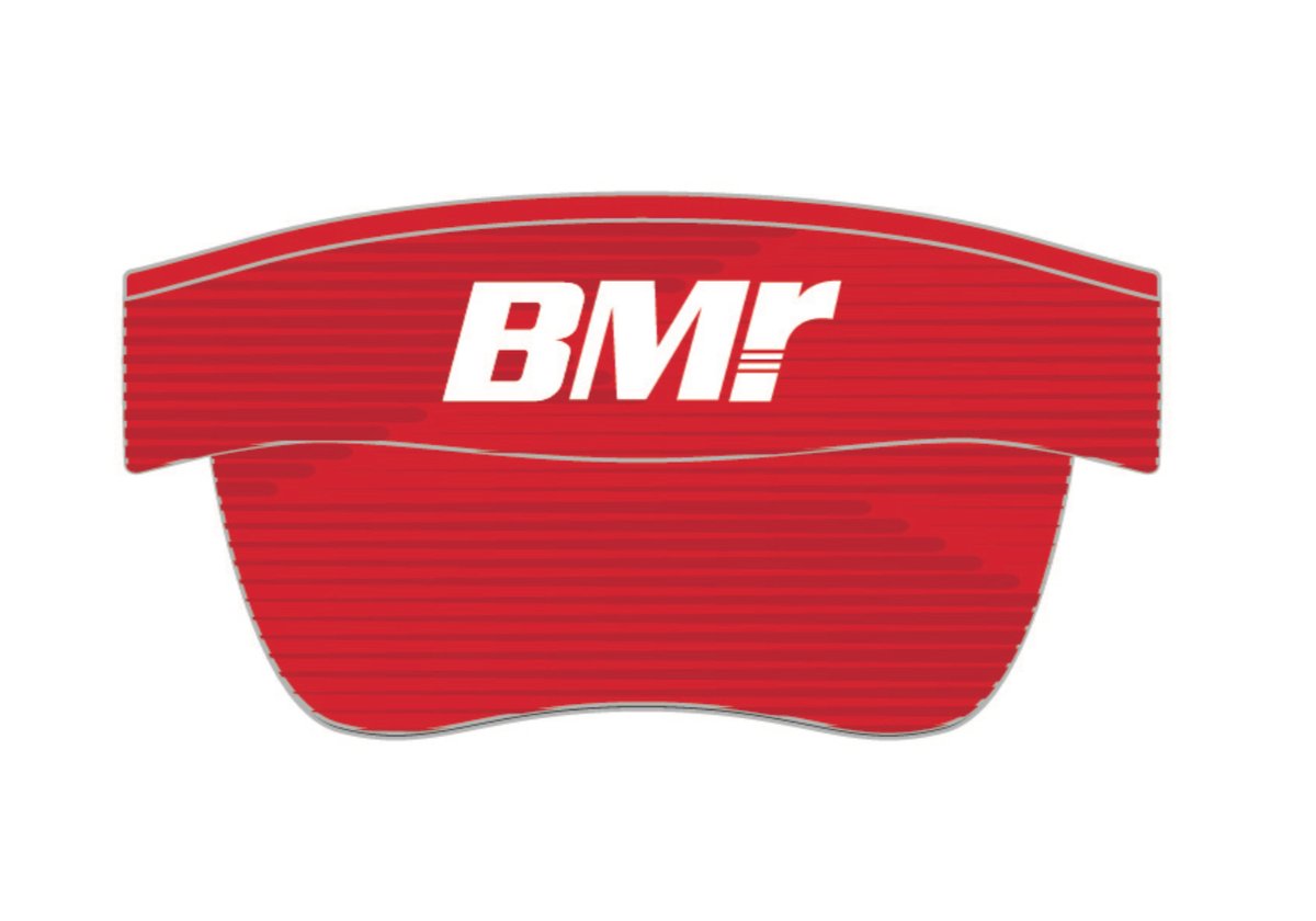 BMR Red Visor