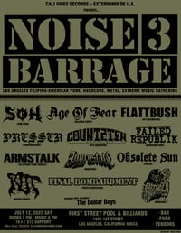 Noise Barrage 3 - Will Call Ticket