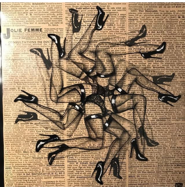 Image of Psychedelic legs II