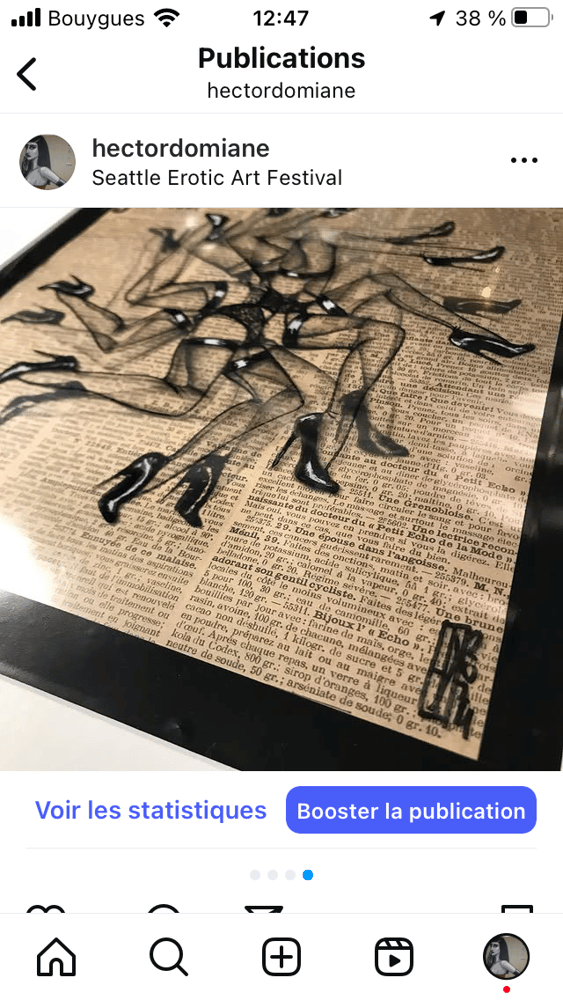 Image of Psychedelic legs II