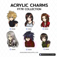 PREORDER | FF7R IRIDESCENT CHARMS