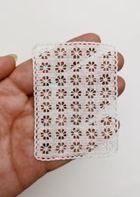 Image 1 of Vintage Dollhouse Baby Blanket