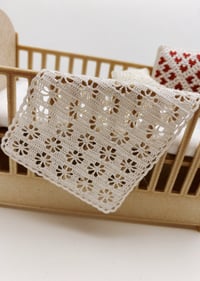 Image 2 of Vintage Dollhouse Baby Blanket