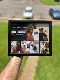 Image 1 of DADFLIX Personalized Father’s Day Frame