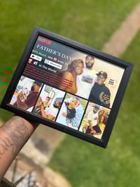 Image 2 of DADFLIX Personalized Father’s Day Frame