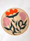 Image of SECOND | TRIO grand plat, rose et orange