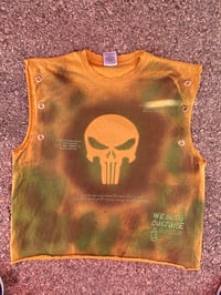 Image 1 of Yellow, green, brown and gold Punisher 
