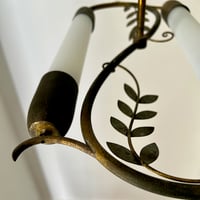 Image 4 of Group of Three Scandinavian Brass Ceiling or Wall Lights