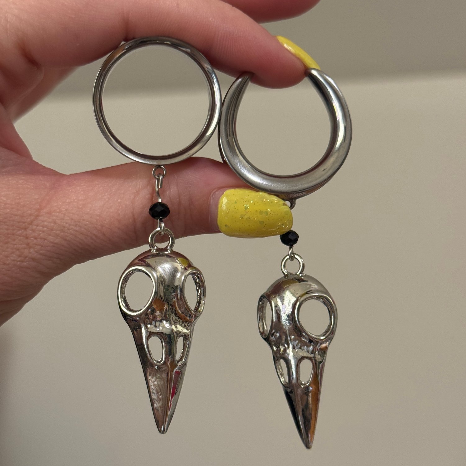 Image of Bird Skull Dangles (sizes 2g-2")