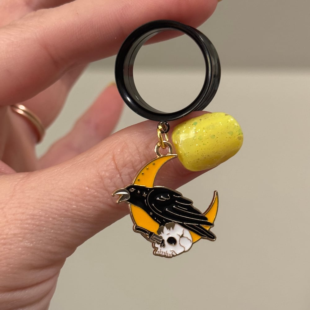 Image of Crow Moon Dangles (sizes 4g-2")