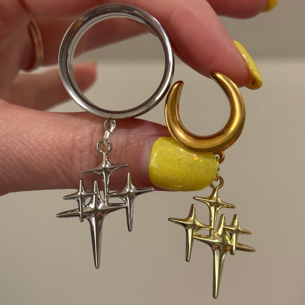 Image of Starburst Dangles (sizes 4g-2")
