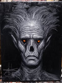 Image 1 of "Frightwig" 11x14" Oil Sketch