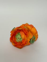 Image 1 of orange ranunculus claw