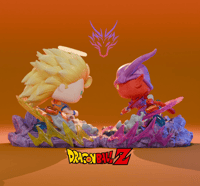 Image 1 of GOKU SSJ3 VS JANEMBA DRAGON BALL Z CUSTOM FUNKO POP
