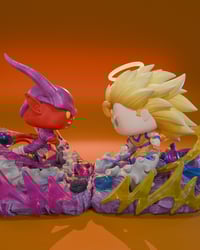 Image 4 of GOKU SSJ3 VS JANEMBA DRAGON BALL Z CUSTOM FUNKO POP