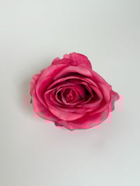 Image 1 of pink rose clip