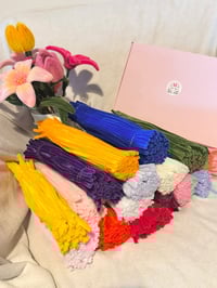 Image 1 of Fuzzy wires, 50 pieces, multiple colors