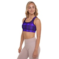 Image 21 of Indigo Galaxy Padded Sports Bra