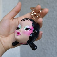 Image 1 of "Mantis" Hand Made Bag Charm