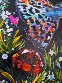 Image 5 of Fancy fish original painting