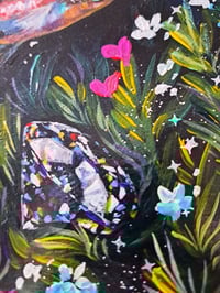 Image 4 of Fancy fish original painting