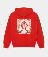 Image 1 of POLAR_DAVE HOODIE | POLAR SKATE CLUB :::RED:::