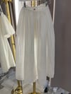 white maxi skirt embroidered light cotton