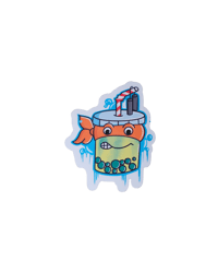 Image 2 of Boba Turtle Sticker Leonardo