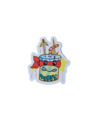 Image 4 of Boba Turtle Sticker Leonardo