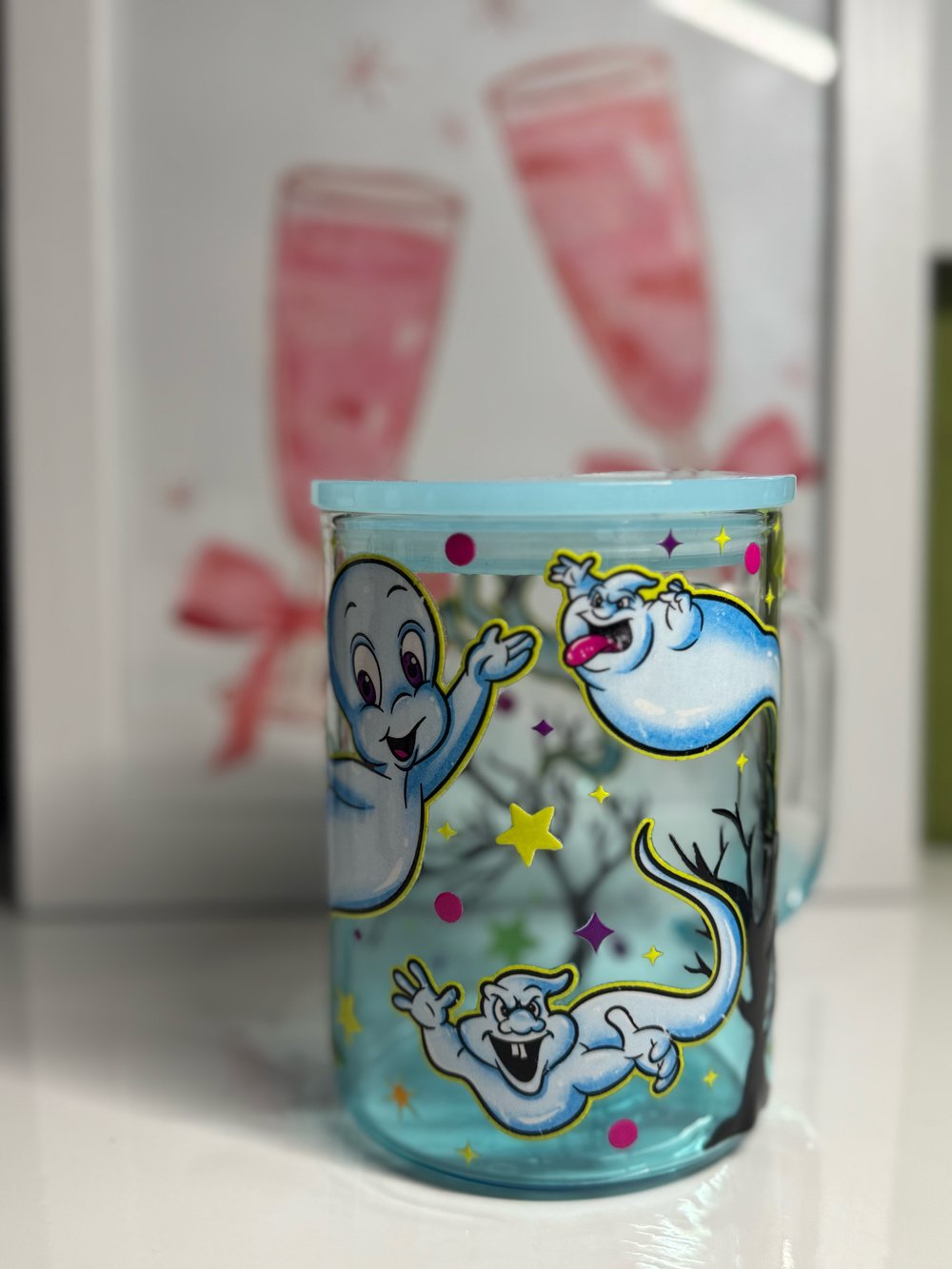 Image of 17oz Blue Mug- Casper 