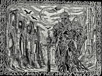 God's Killer A3 Original Art