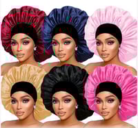 Image 1 of 2 PIECE Colorful Bonnets (Random Color)