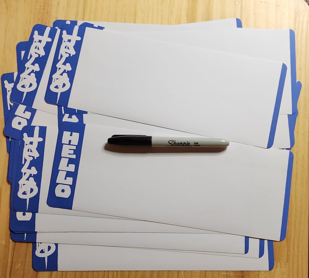 Image of Hello collab blanks