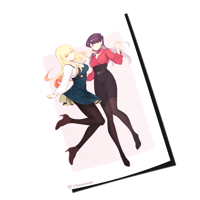 Image 1 of Komi and Marin Poster (Work Mommy Ver.)
