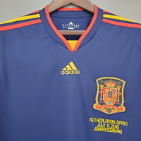 Image 4 of Retro Spain Long Sleeve Away 2010 Final