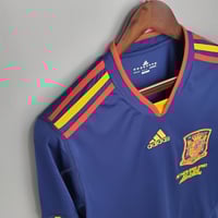 Image 9 of Retro Spain Long Sleeve Away 2010 Final