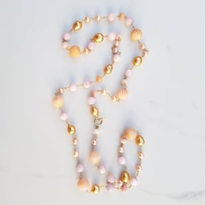 Pearl, Opal, & Kunzite Necklace 