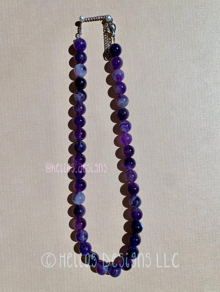 Image of Amethyst Necklace
