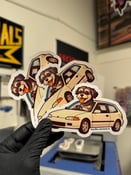 Image of Benji eg sticker